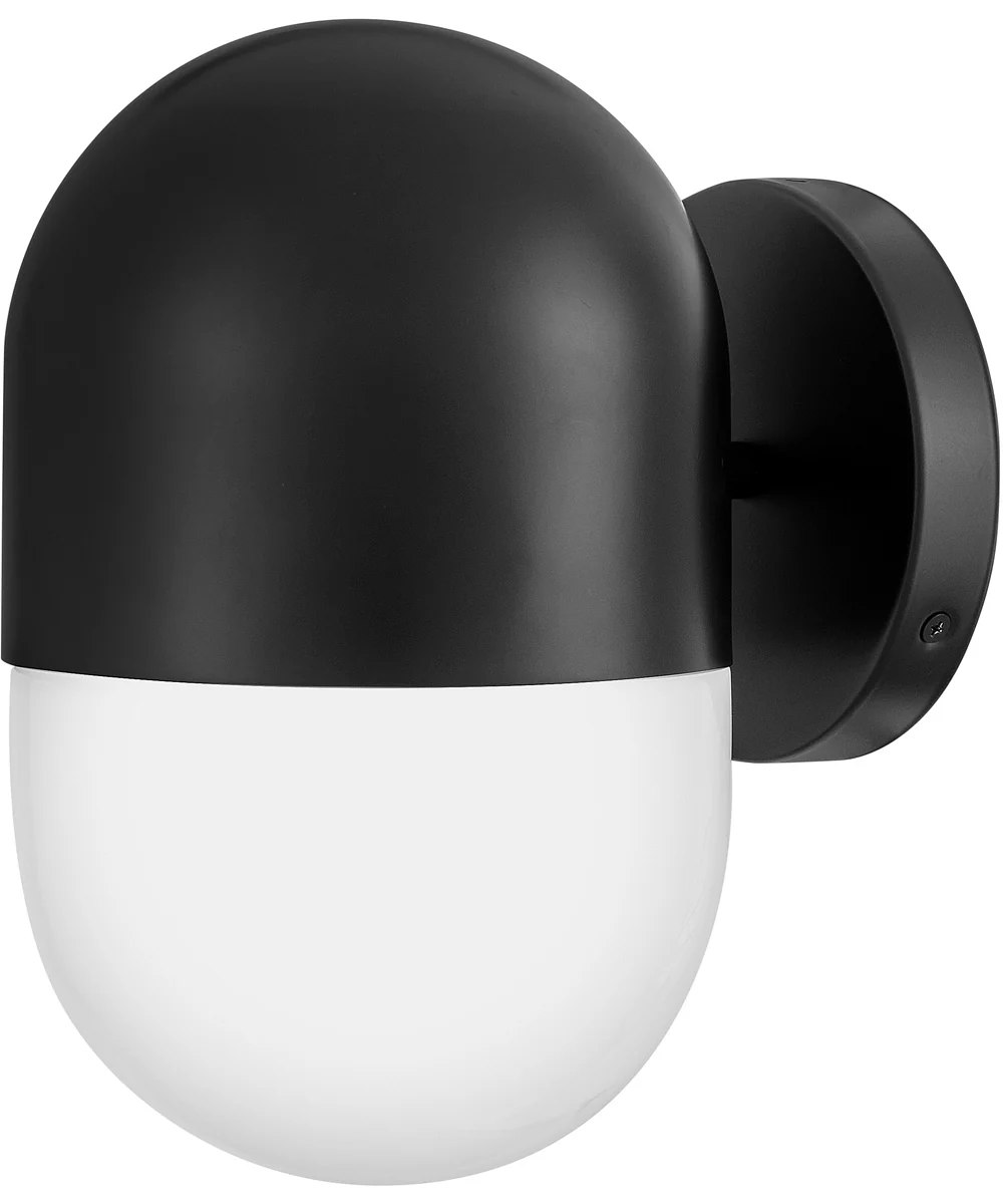 Bardi 1-Light Small Wall Mount Lantern in Black - Image 2