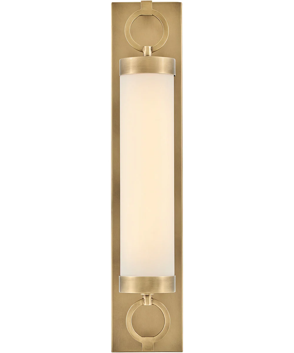 Baylor LED-Light Medium LED Vanity in Heritage Brass - Image 3