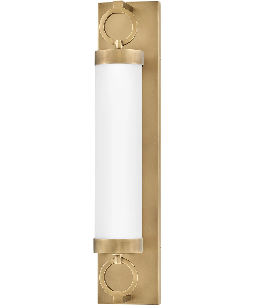 Baylor LED-Light Medium LED Vanity in Heritage Brass - Image 5