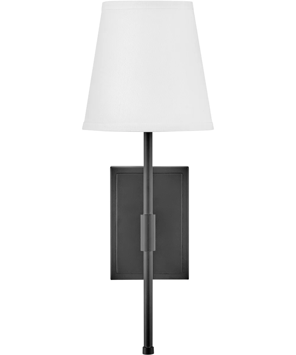 Beale 1-Light Medium Single Light Sconce in Black - Image 3