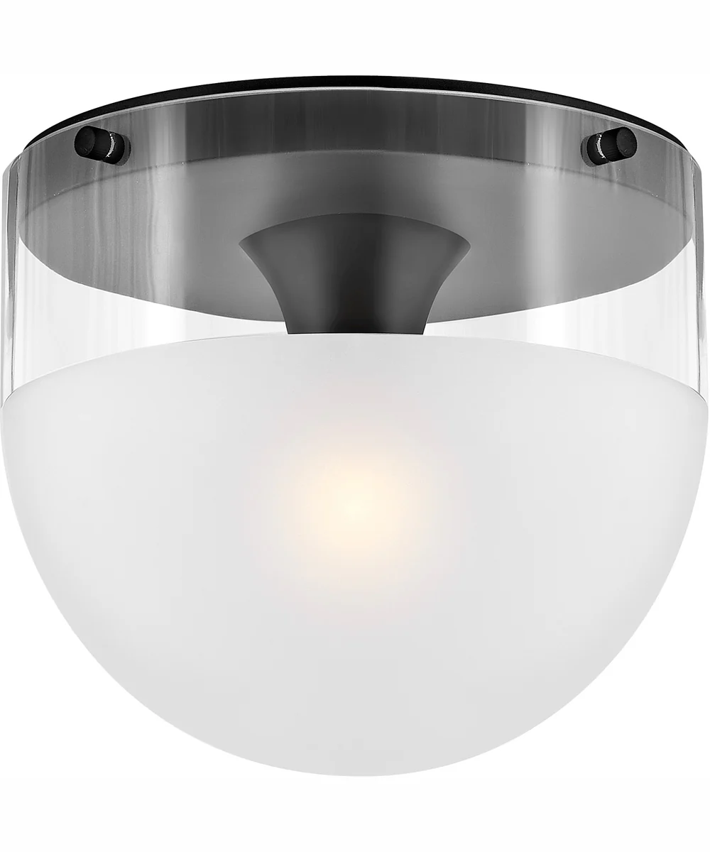 Beck 1-Light Small Flush Mount in Black - Image 3