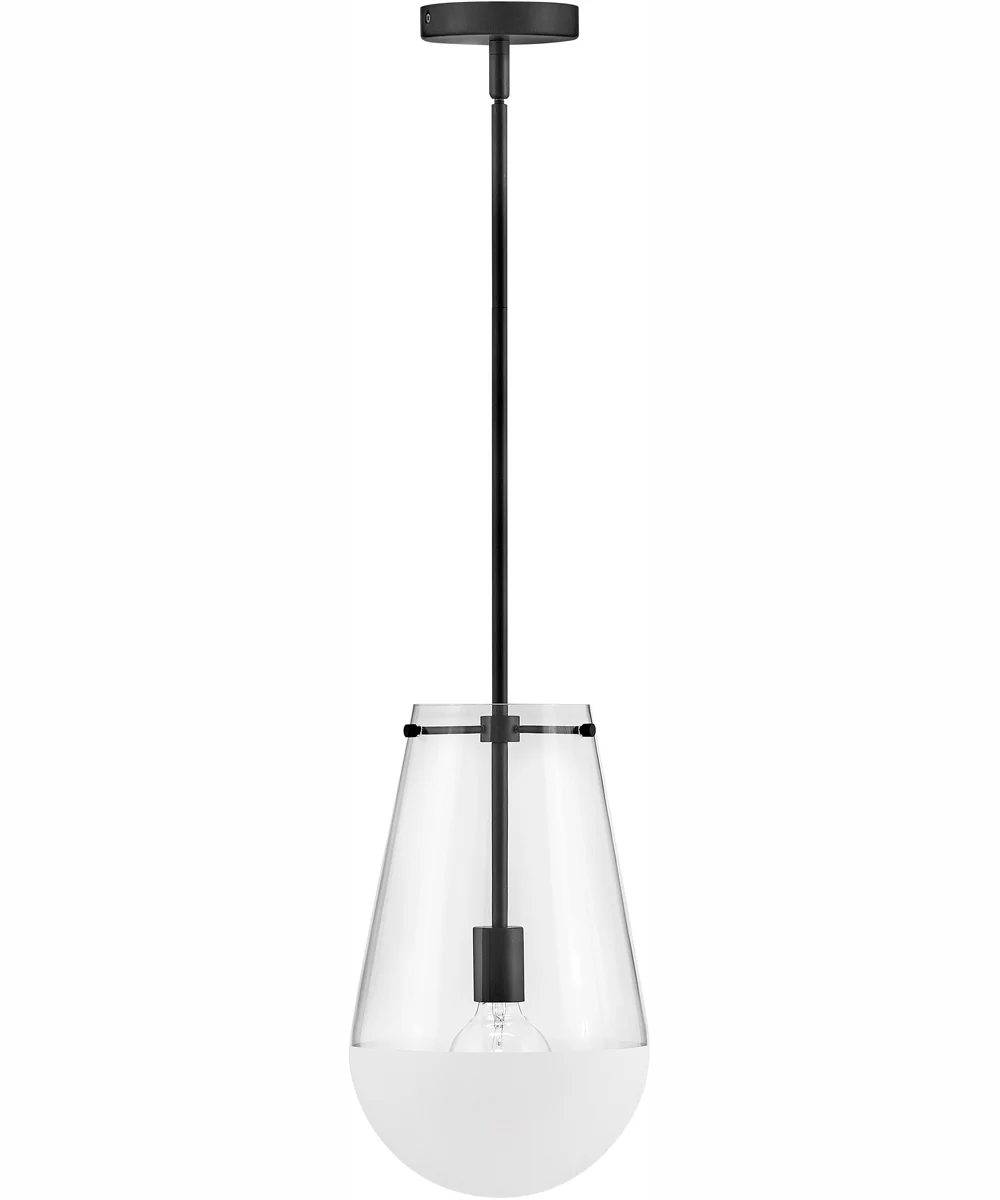 Beck 1-Light Small Pendant in Black - Image 2