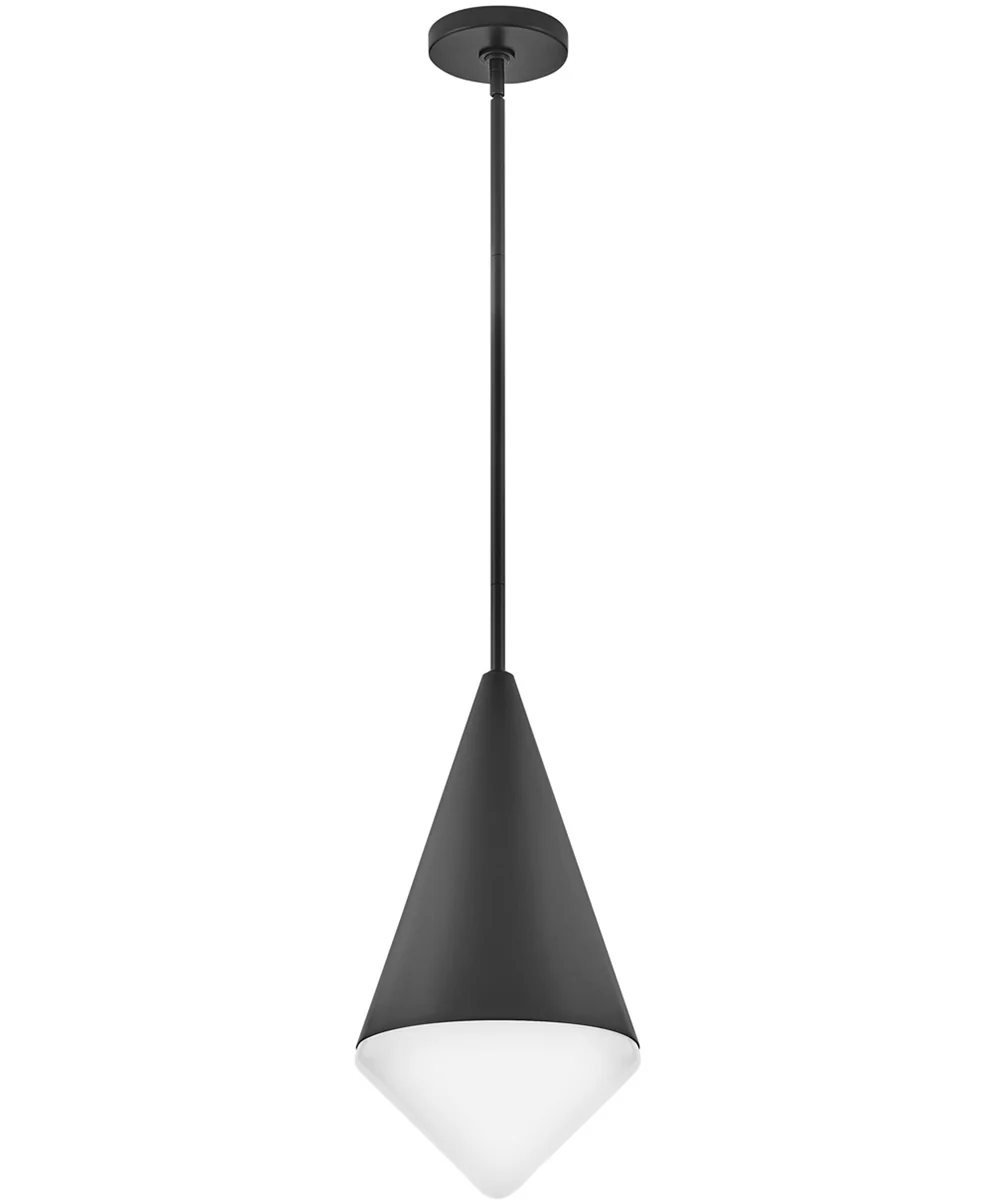 Betty 1-Light Small Pendant in Black - Image 3