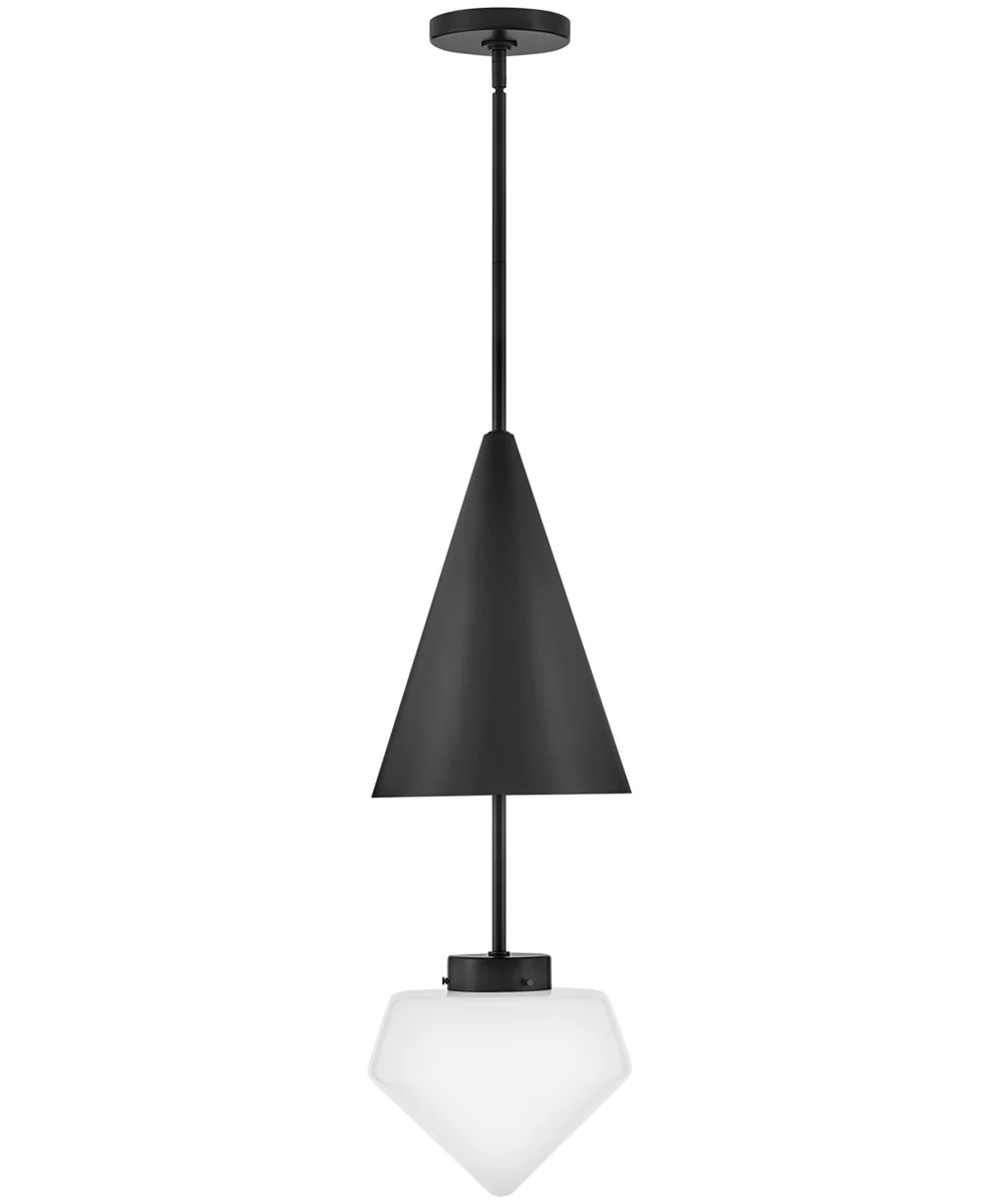 Betty 1-Light Small Pendant in Black - Image 5