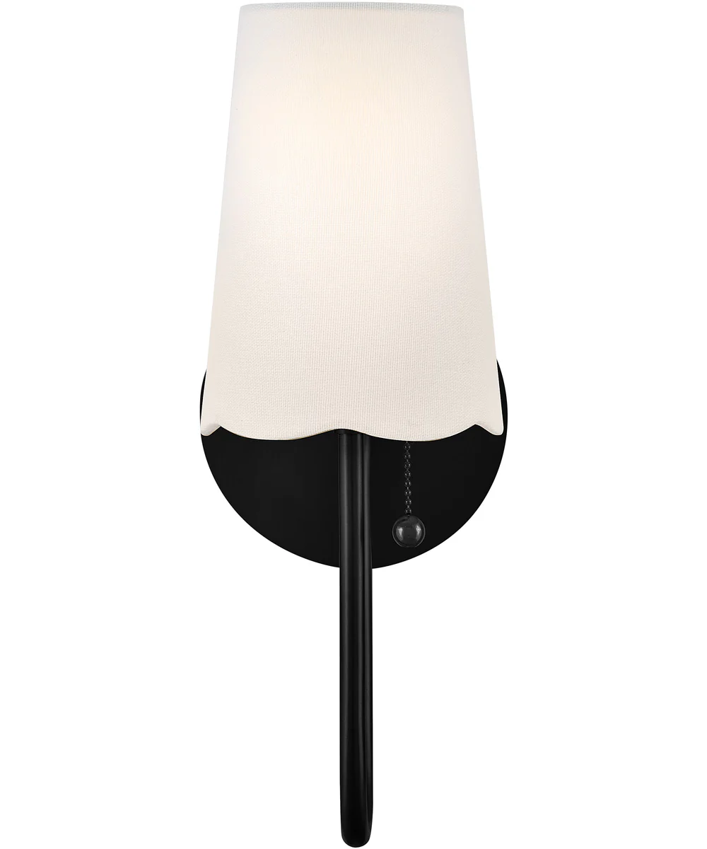 Bliss 1-Light Medium Single Light Scone in Black - Image 3