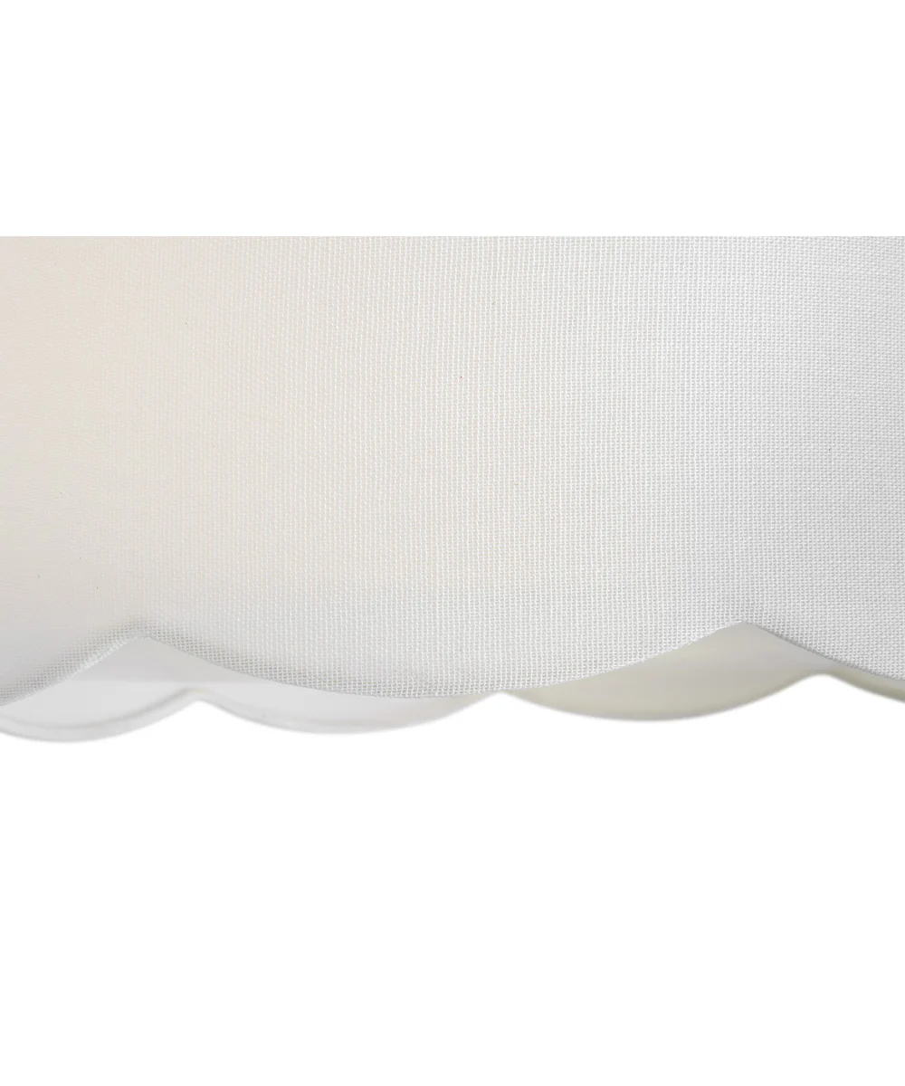 Bliss 2-Light Medium Semi-Flush Mount in Lacquered Brass - Image 6