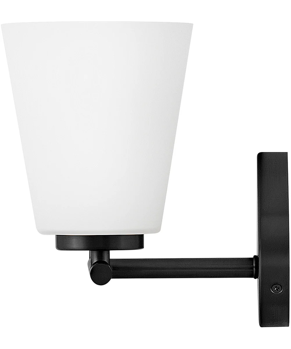 Bri 2-Light Small Two Light Vanity in Black - Image 5