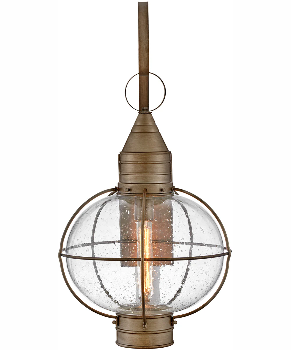 Cape Cod 1-Light Large Wall Mount Lantern in Burnished Bronze - Image 4