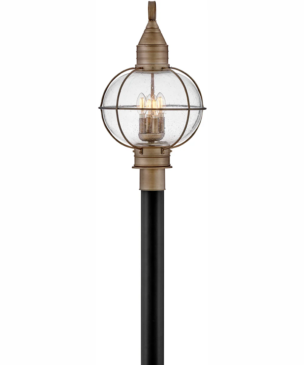 Cape Cod 4-Light Large Post Top or Pier Mount Lantern in Burnished Bronze - Image 3