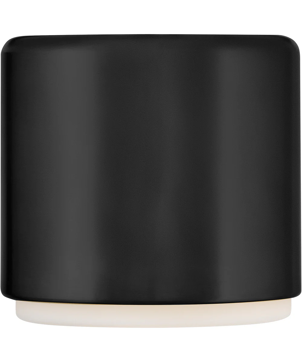 Cedric 1-Light Extra Small Flush Mount in Black - Image 3