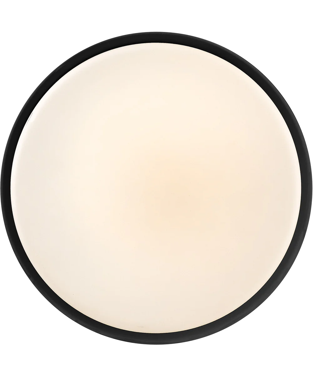 Cedric 2-Light Small Semi-Flush Mount in Black - Image 4