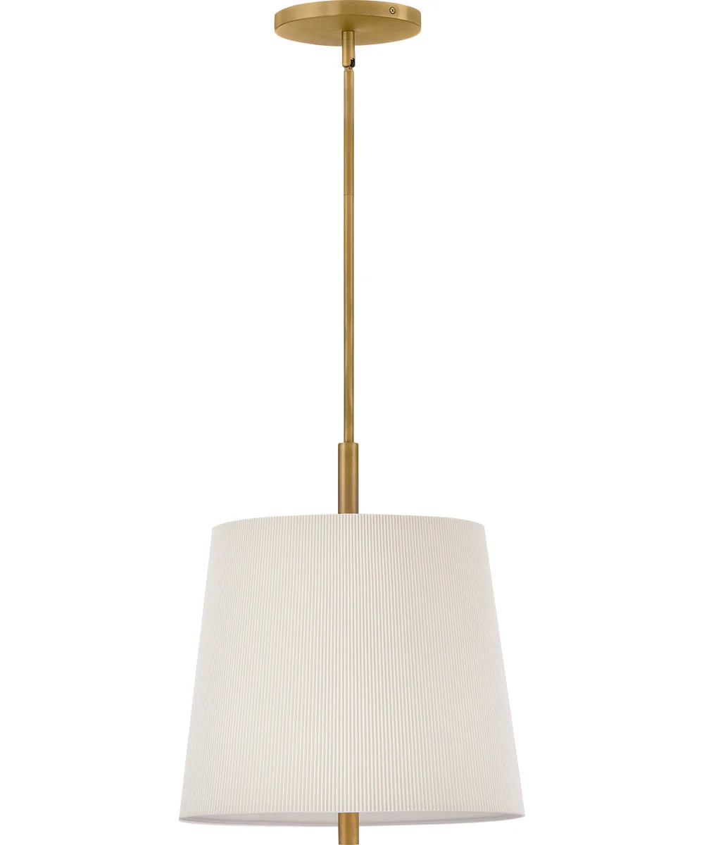 Clive 4-Light Large Tapered Pendant in Heritage Brass - Image 2