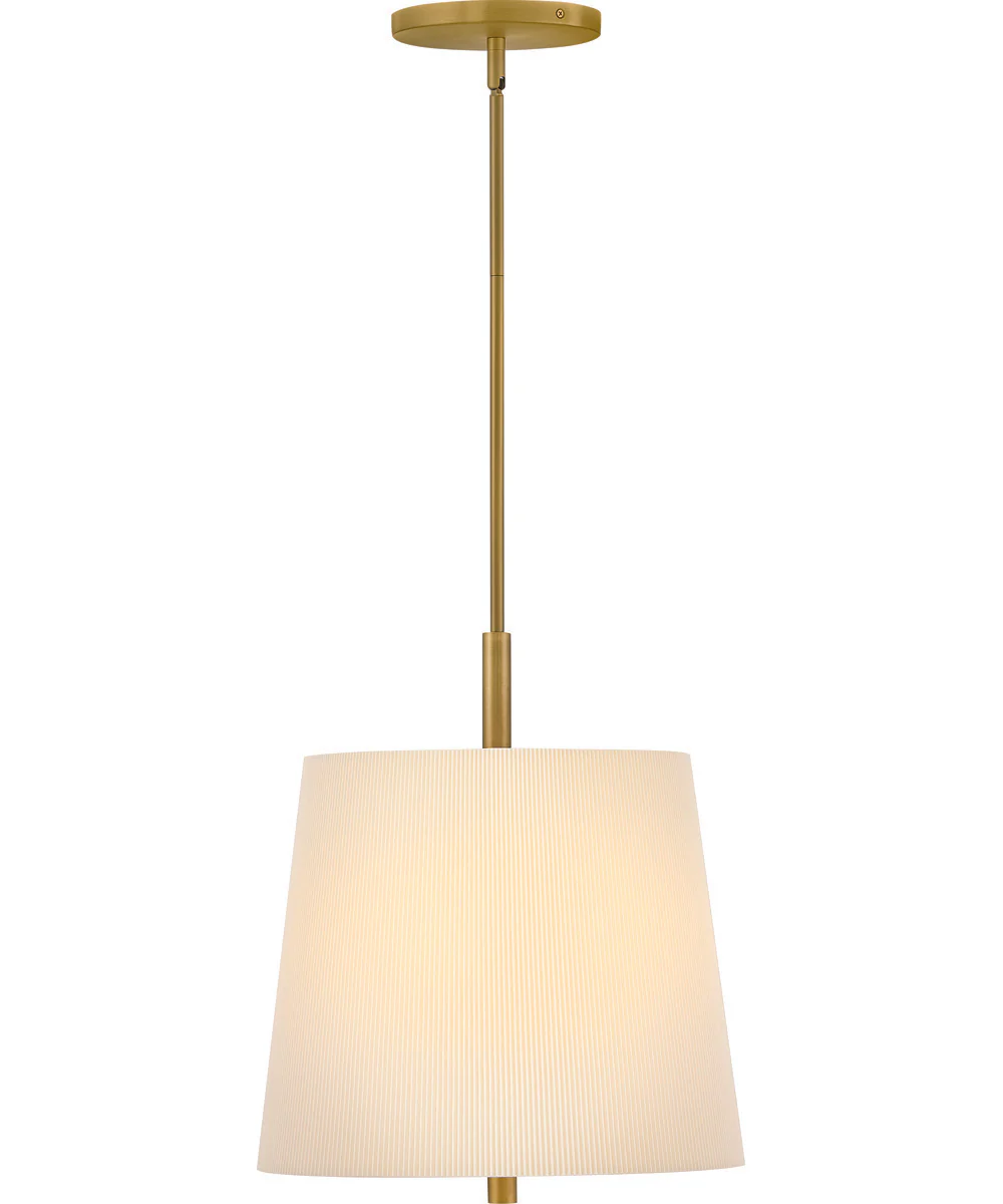 Clive 4-Light Large Tapered Pendant in Heritage Brass - Image 3