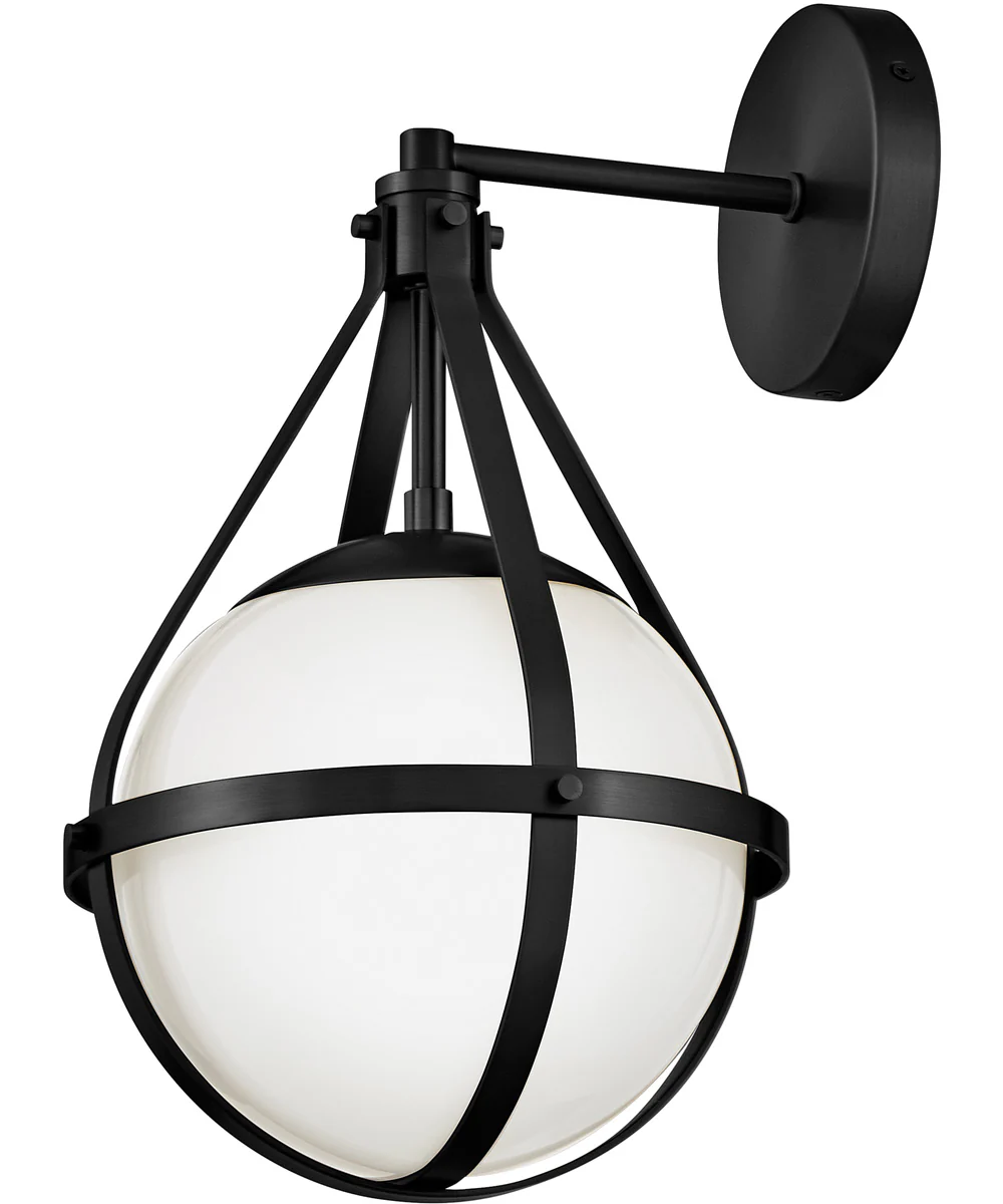 Colby 1-Light Small Single Light Sconce in Black - Image 4