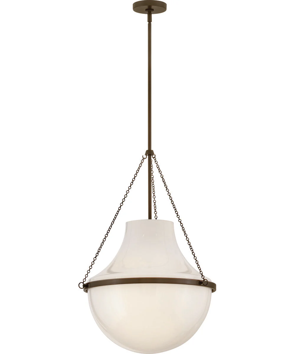 Collins 1-Light Large Pendant in Heritage Bronze - Image 3