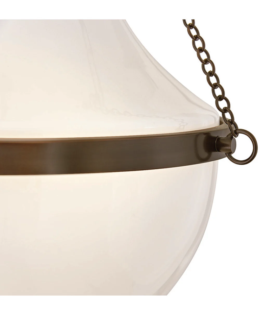 Collins 1-Light Medium Pendant in Heritage Bronze - Image 6
