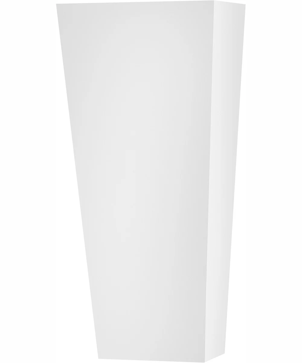 Cruz Coastal Elements  2-Light Large Wall Mount Lantern in Textured White - Image 2