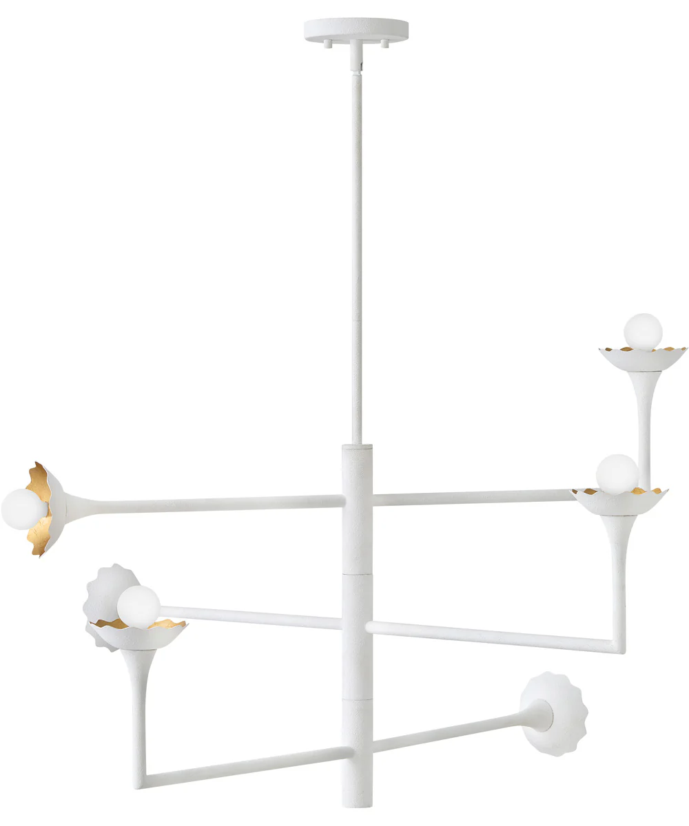 Darla 6-Light Large Adjustable Multi Tier in Textured Plaster - Image 2