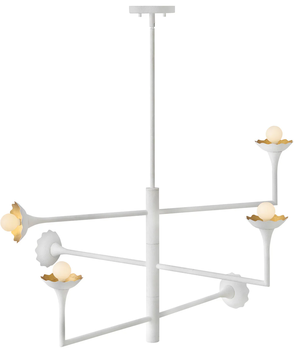 Darla 6-Light Large Adjustable Multi Tier in Textured Plaster - Image 3