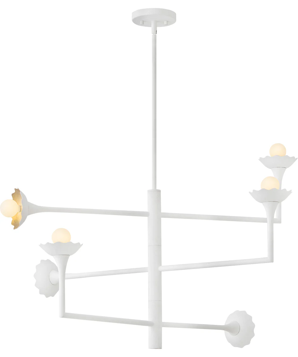 Darla 6-Light Large Adjustable Multi Tier in Textured Plaster - Image 4