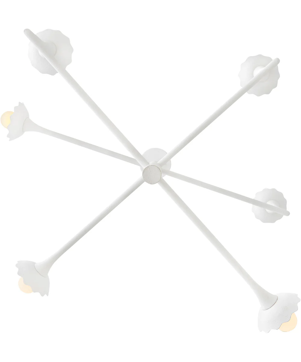 Darla 6-Light Large Adjustable Multi Tier in Textured Plaster - Image 5