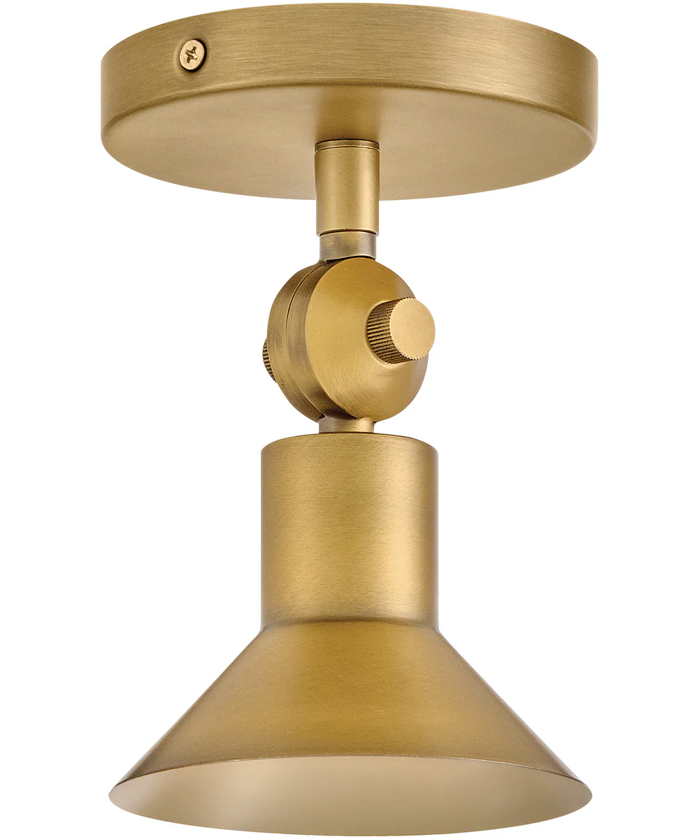 Dom LED-Light Small Adjustable LED Sconce in Heritage Brass - Image 2