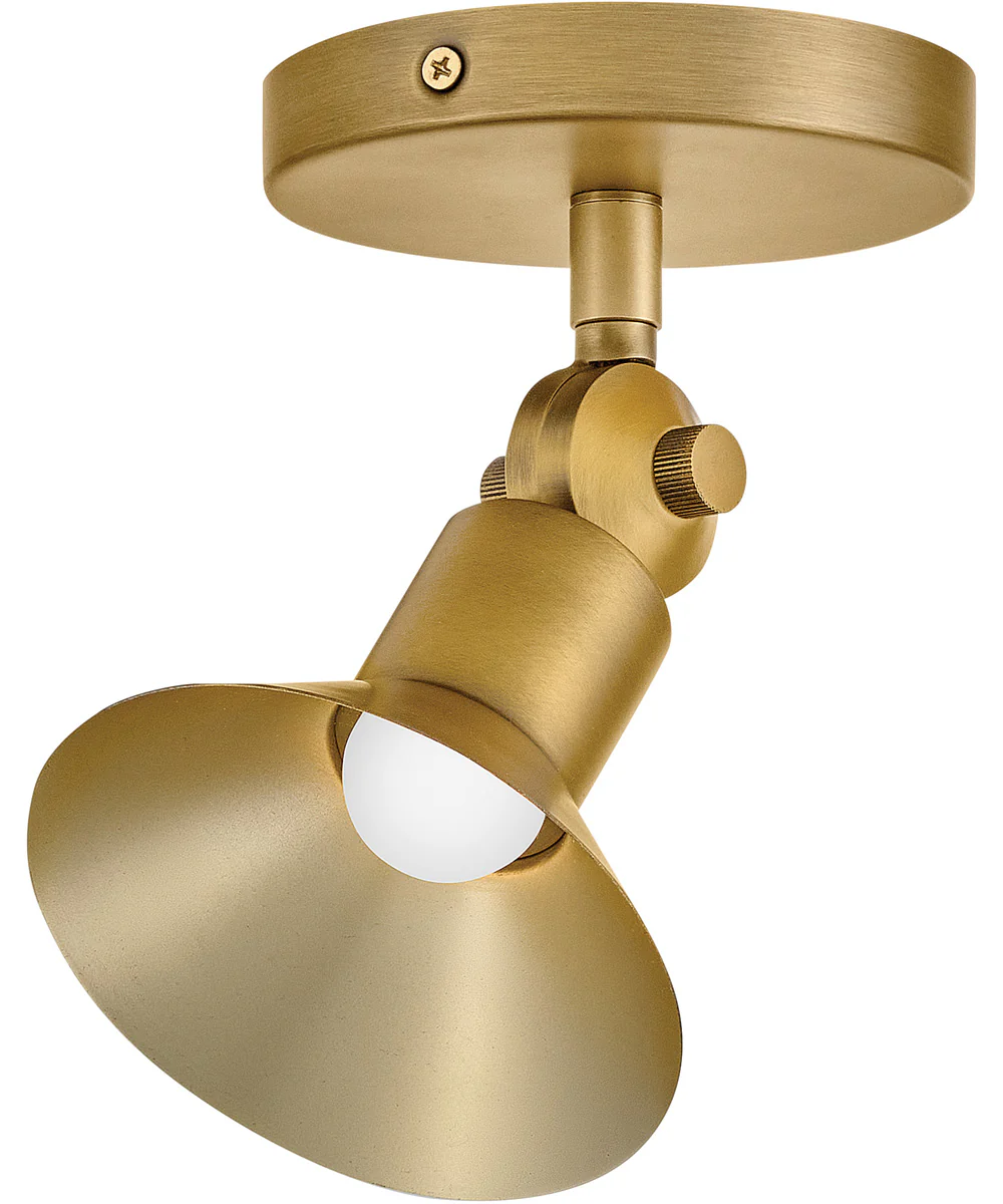 Dom LED-Light Small Adjustable LED Sconce in Heritage Brass - Image 4