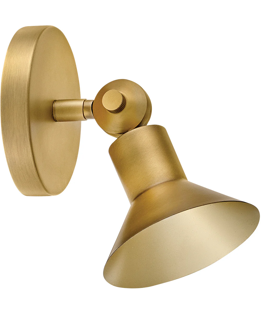 Dom LED-Light Small Adjustable LED Sconce in Heritage Brass - Image 5