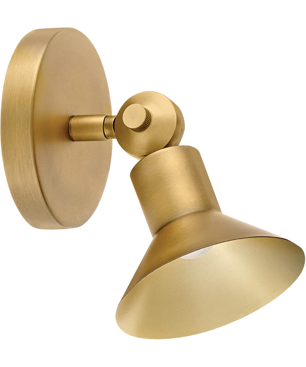 Dom LED-Light Small Adjustable LED Sconce in Heritage Brass - Image 6