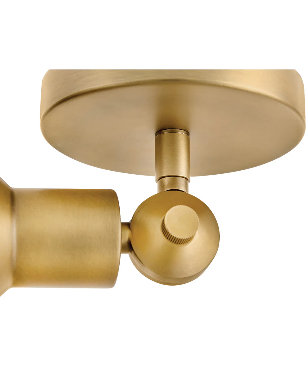 Dom LED-Light Small Adjustable LED Sconce in Heritage Brass - Image 9