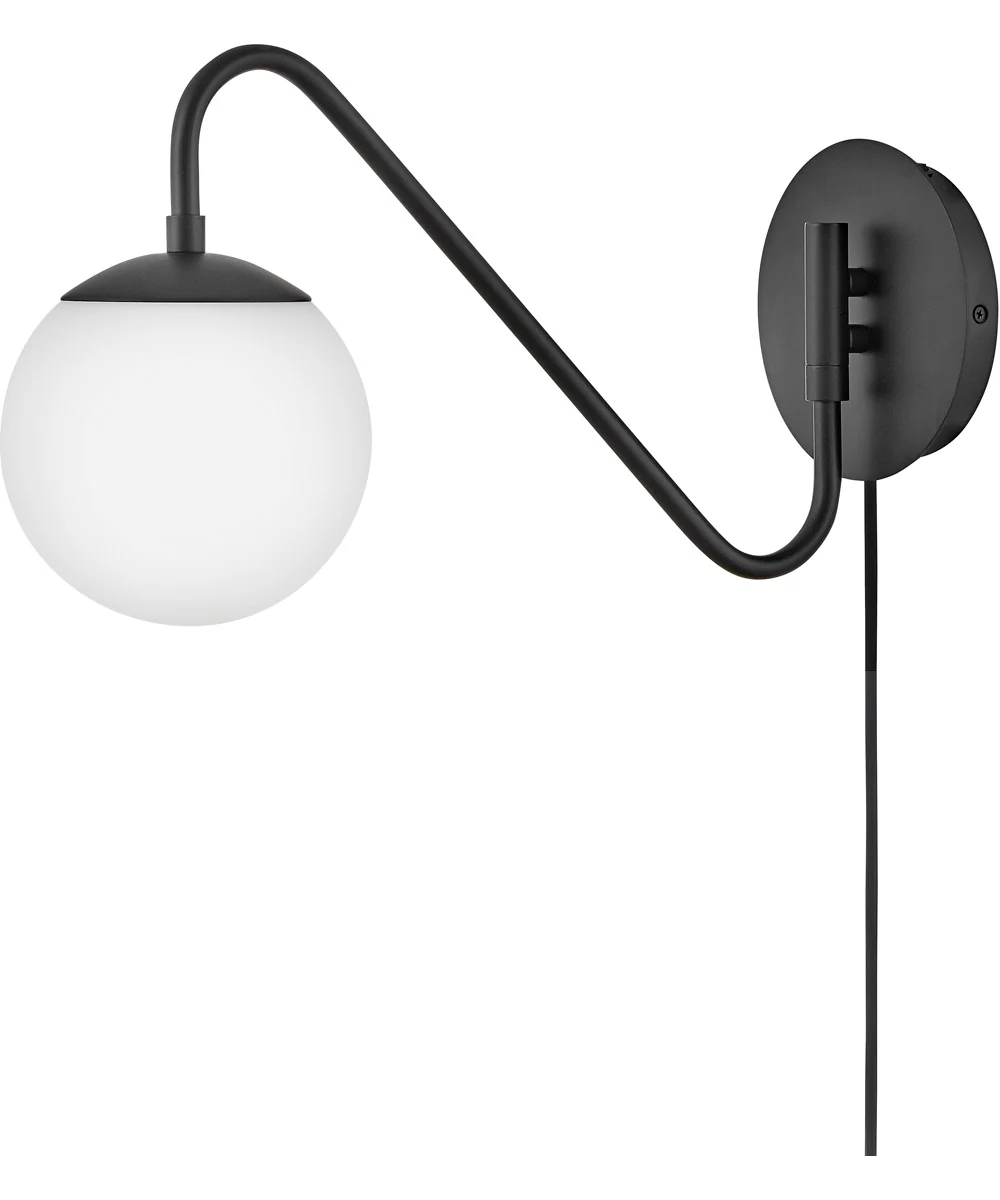 Dottie 1-Light Small Single Light Sconce in Black - Image 2