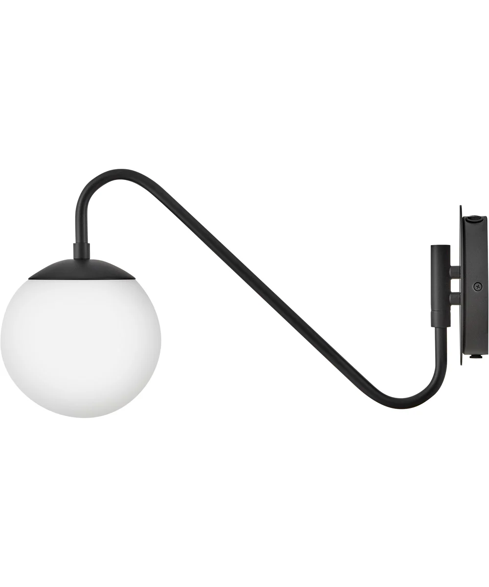 Dottie 1-Light Small Single Light Sconce in Black - Image 4