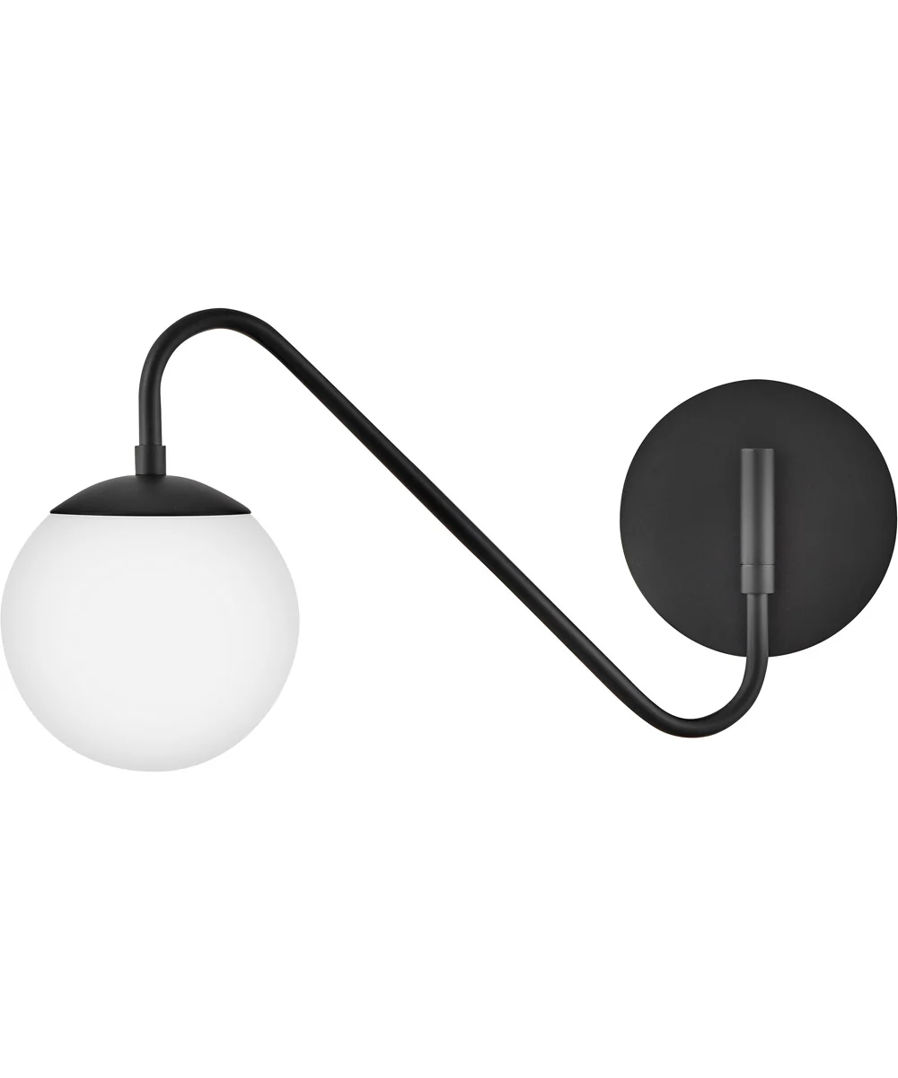 Dottie 1-Light Small Single Light Sconce in Black - Image 6