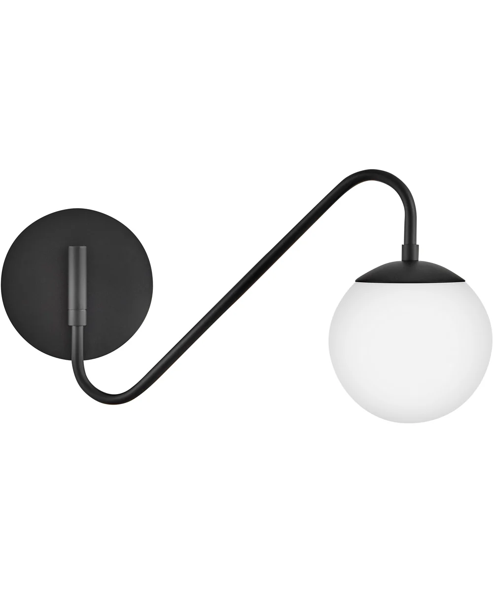 Dottie 1-Light Small Single Light Sconce in Black - Image 7