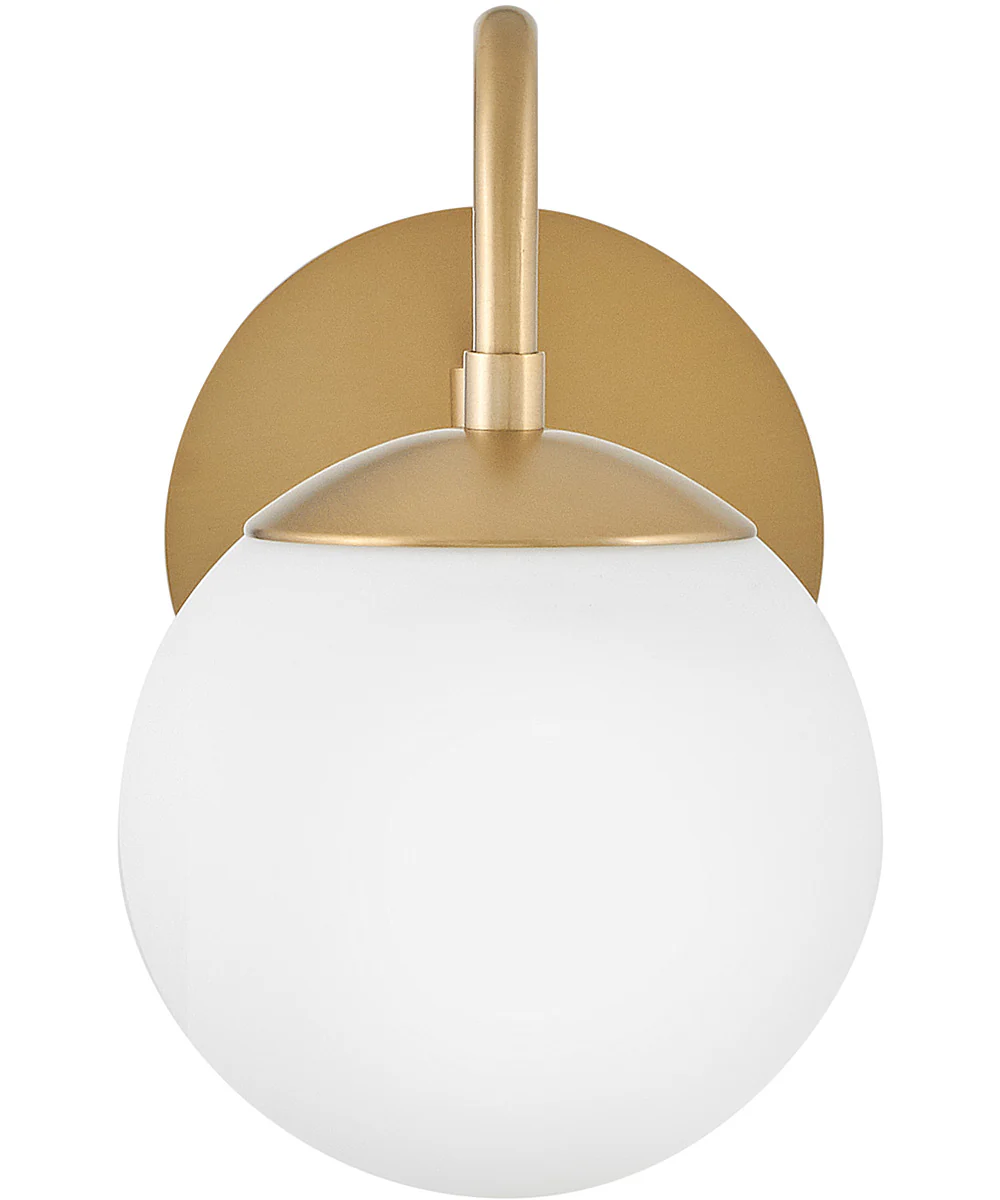 Dottie 1-Light Small Single Light Sconce in Lacquered Brass - Image 5