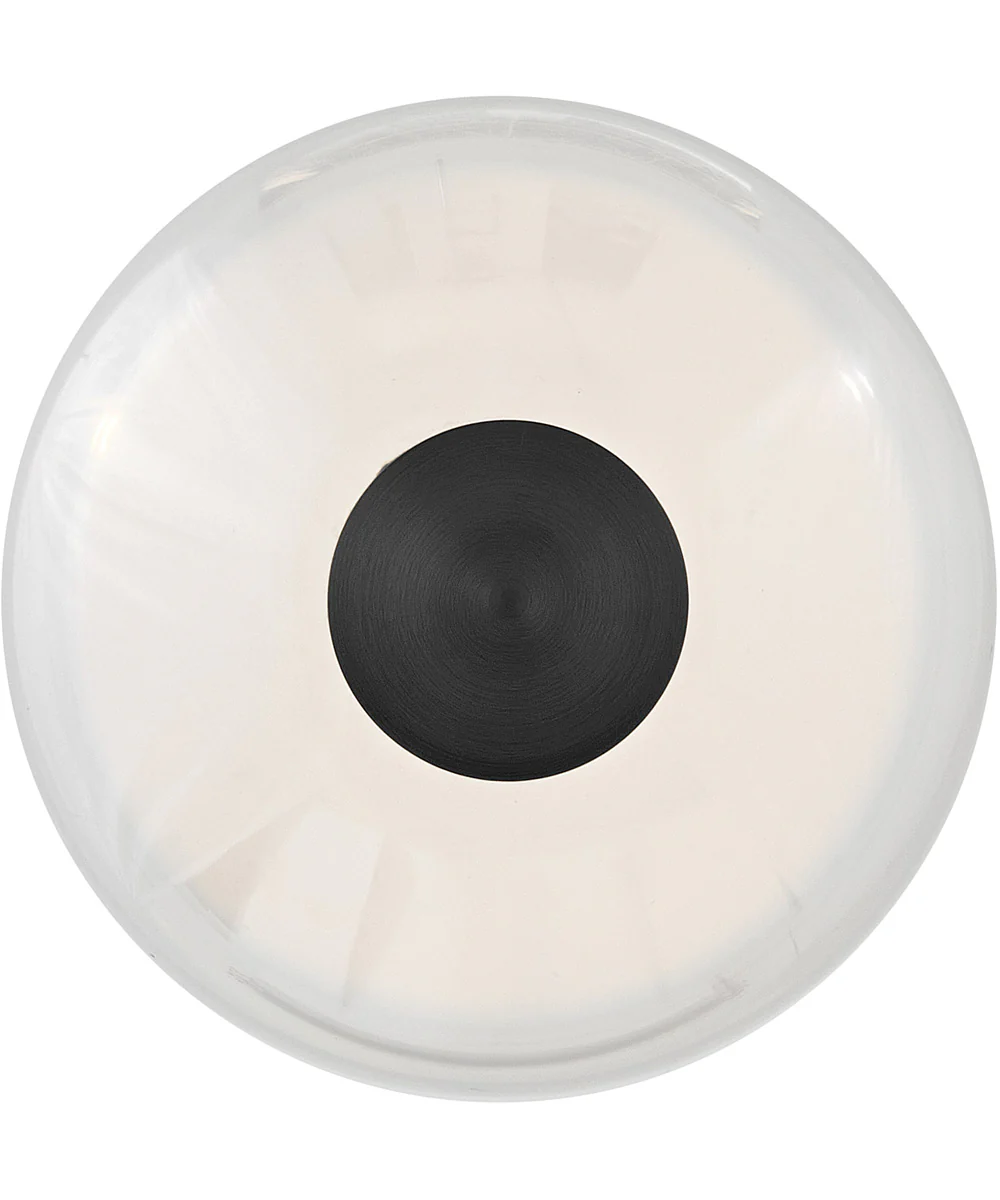 Elin LED-Light Medium Globe Pendant in Black - Image 4