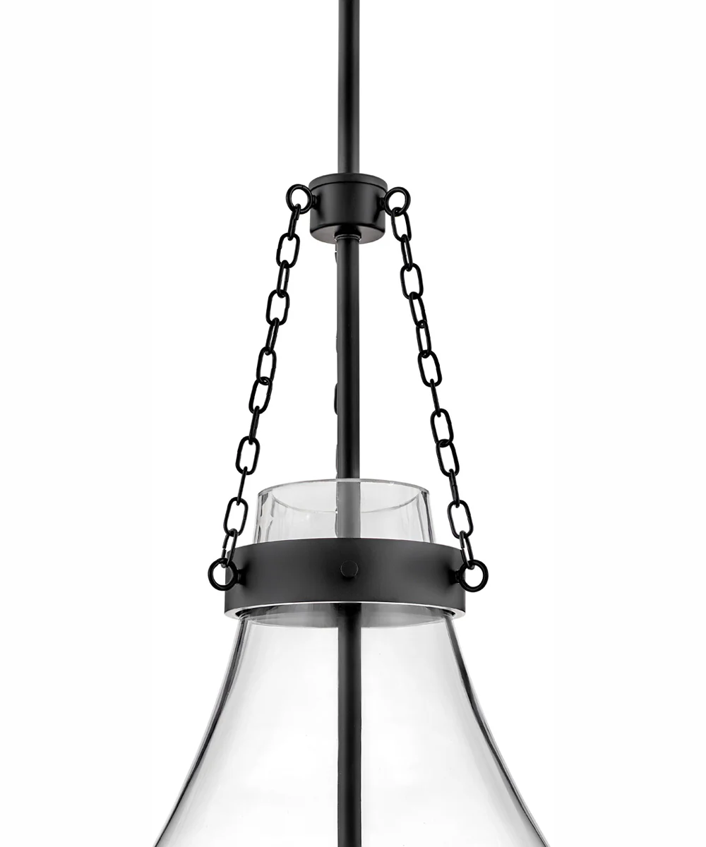 Eloise 1-Light Large Pendant in Black - Image 3