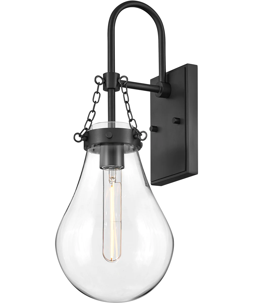 Eloise 1-Light Large Single Light Sconce in Black - Image 3