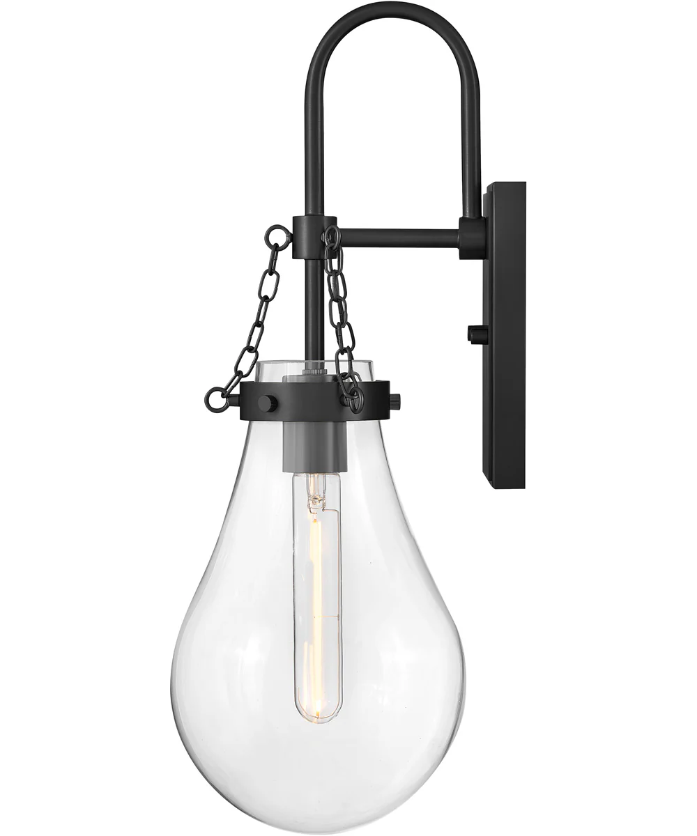 Eloise 1-Light Large Single Light Sconce in Black - Image 5