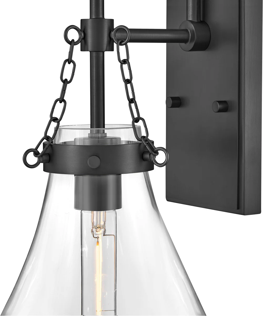 Eloise 1-Light Large Single Light Sconce in Black - Image 6