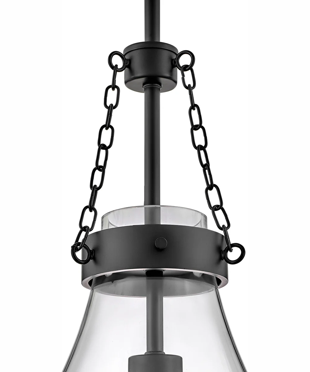Eloise 1-Light Small Pendant in Black - Image 3
