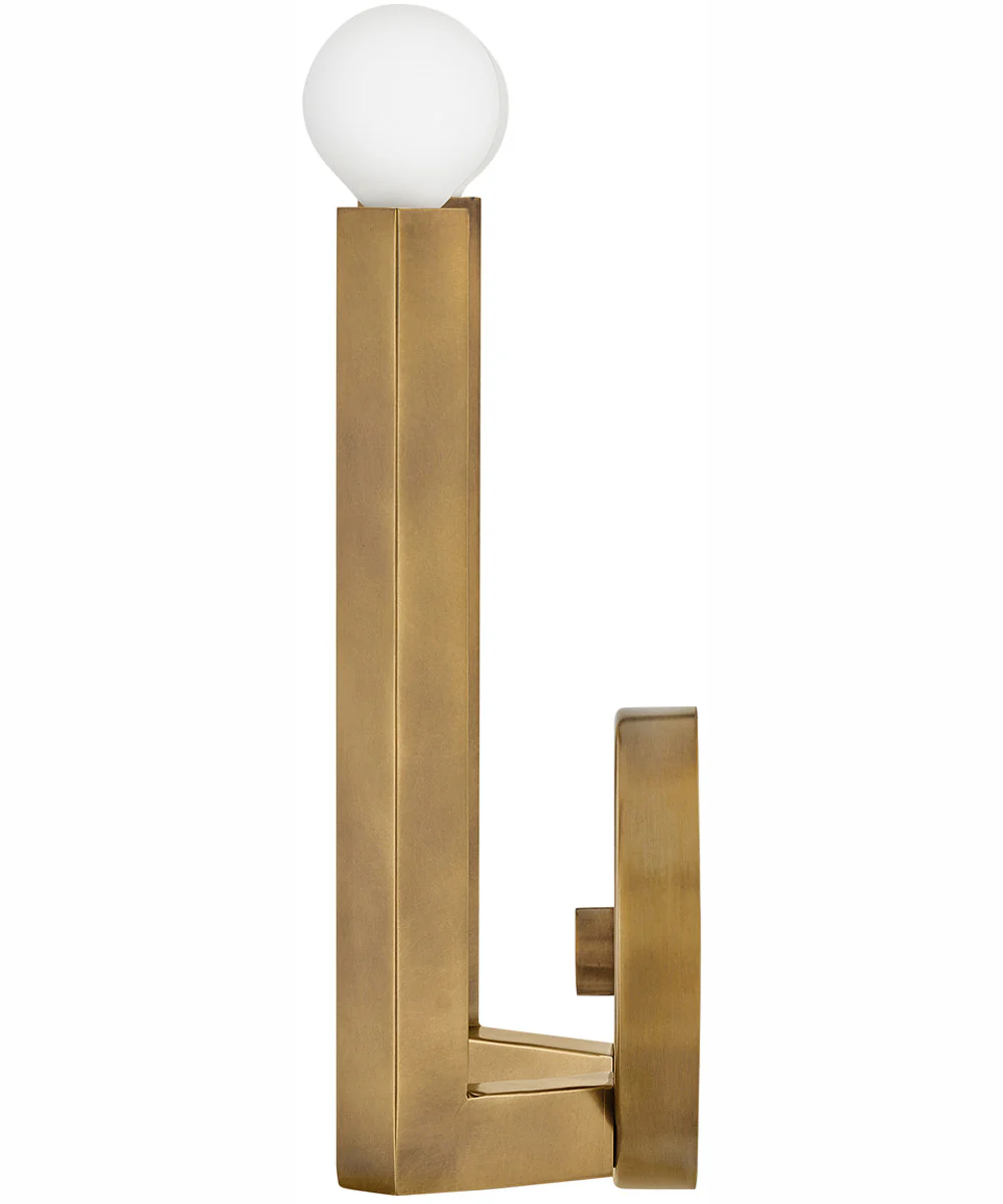 Ezra 2-Light Two Light Sconce in Heritage Brass - Image 4