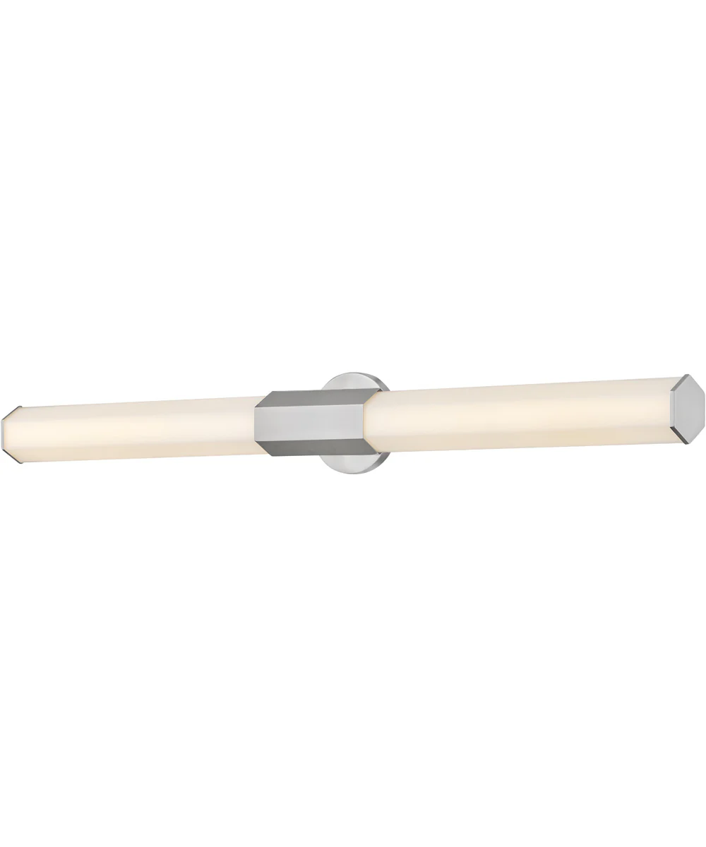 Facet LED-Light Extra Large LED Vanity in Polished Nickel - Image 3