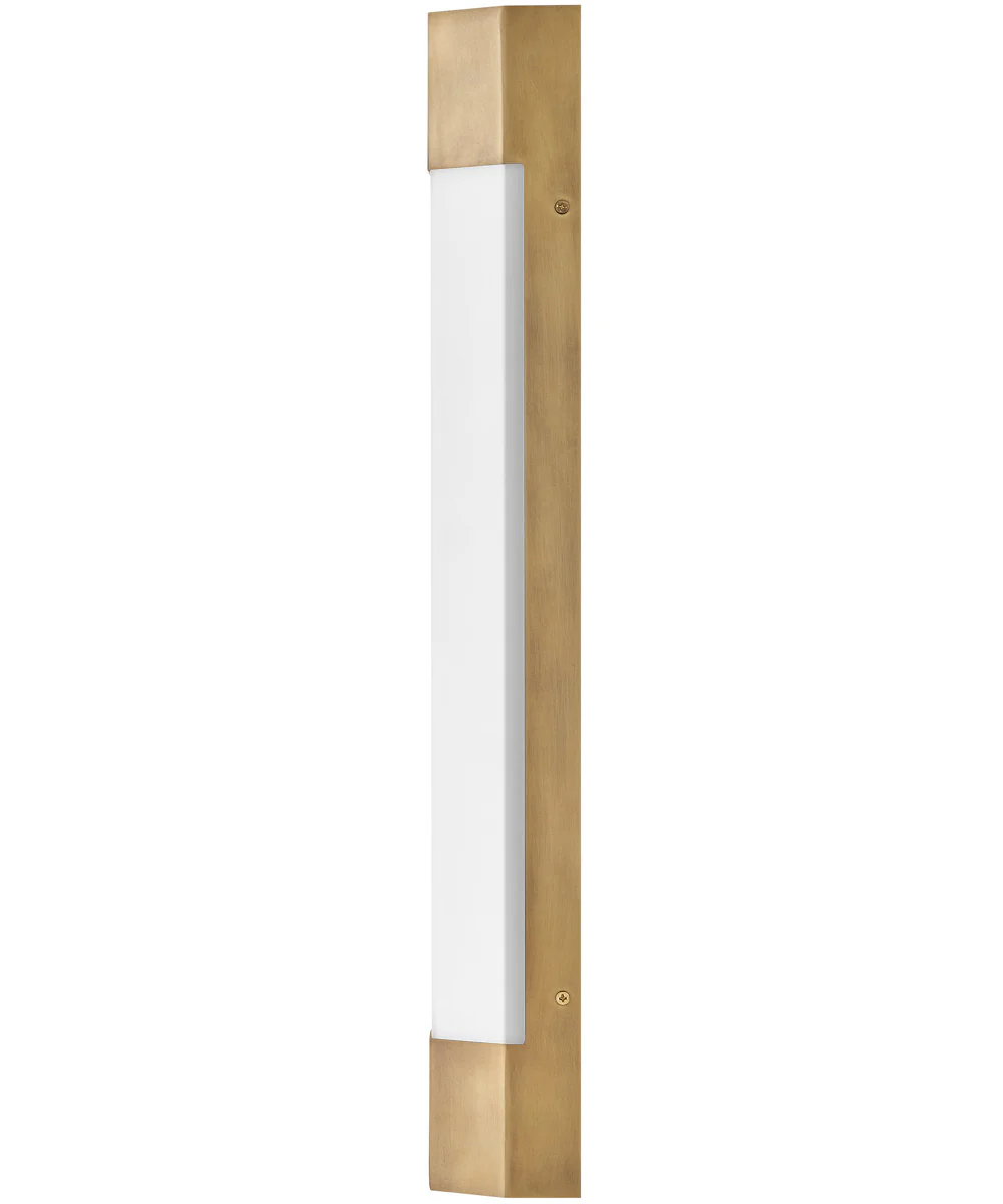 Facet LED-Light Large Sconce in Heritage Brass - Image 5