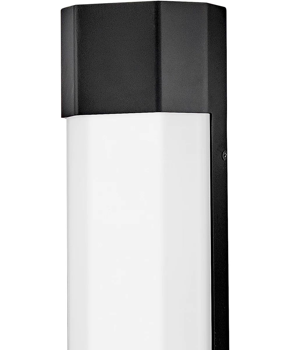 Facet LED-Light Large Wall Mount Lantern in Black - Image 3