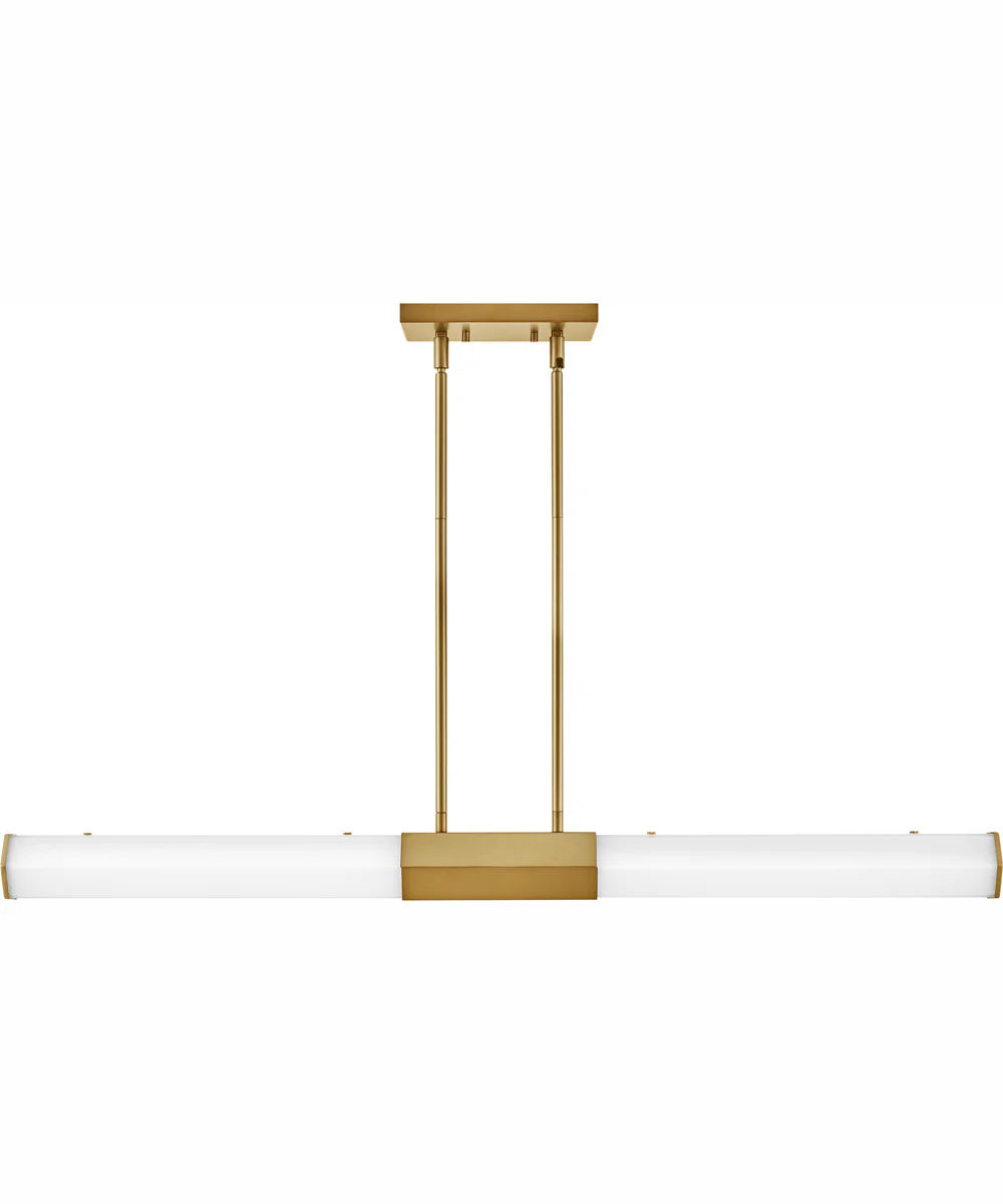 Facet LED-Light Medium LED Linear in Heritage Brass - Image 5