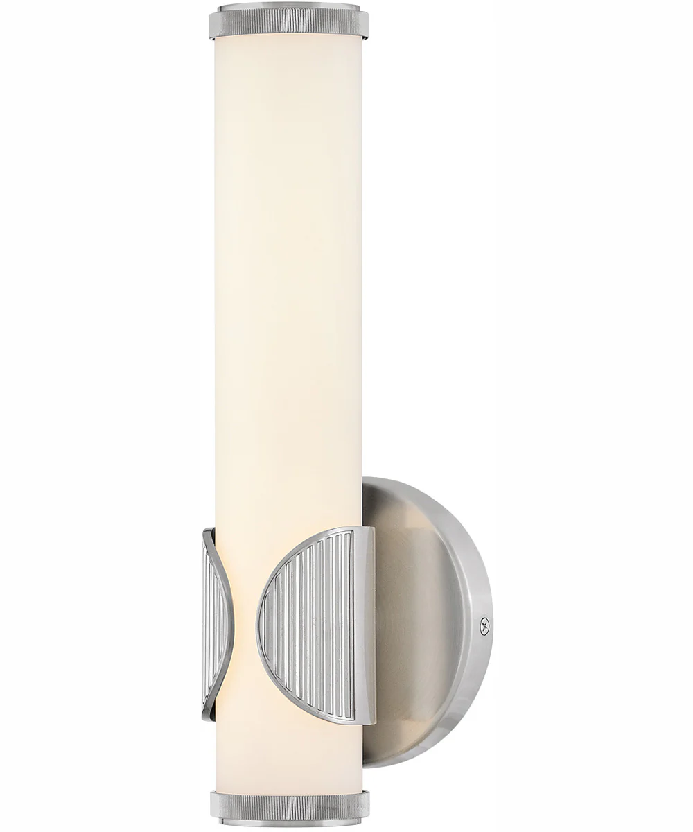 Femi LED-Light Small LED Vanity in Brushed Nickel - Image 2