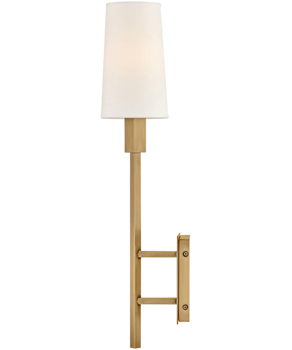 Fenwick 1-Light Large Sconce in Heritage Brass - Image 5