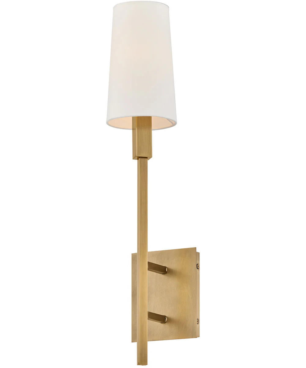 Fenwick 1-Light Large Sconce in Heritage Brass - Image 6