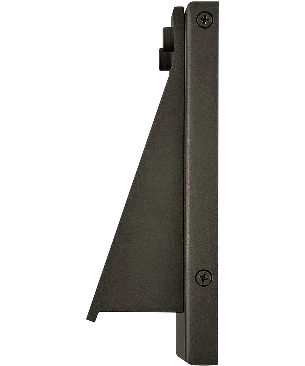 Fold LED-Light Extra Small Wall Mount Lantern in Black Oxide - Image 4